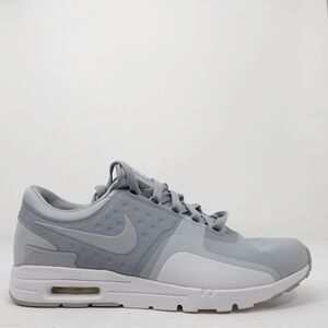 Nike Air Max Zero Grey White Sneakers 857661 009 Womens Size 10